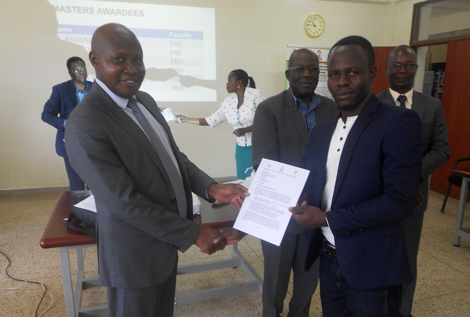 DVC Urges Commitment As 18 Students Receive UPCHAIN Grants 